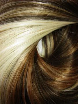 Highlight hair texture background Stock Photos
