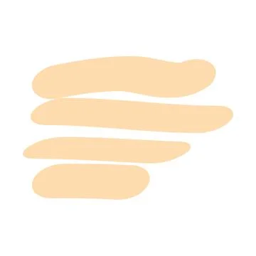 Highlight marker icon,  brush element ink symbol, stroke hand made note vecto 스톡 일러스트