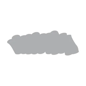 Highlight marker icon,  brush element ink symbol, stroke hand made note vecto 스톡 일러스트