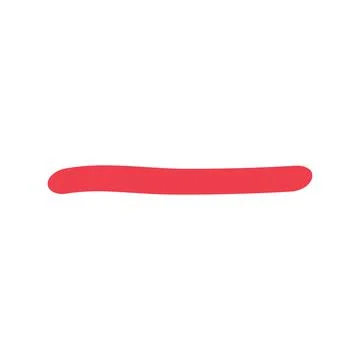 Highlight marker icon,  brush element ink symbol, stroke hand made note vecto 스톡 일러스트