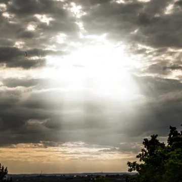 Highlight in the sky Stock Photos