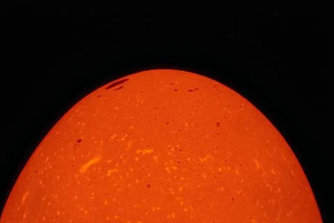 Highlighted egg Foto stock