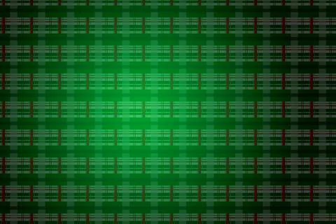 Highlighted light effect green red plaid pattern background st patrick’s day Illustrazione stock