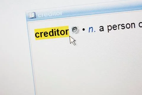 Highlighted word Foto stock