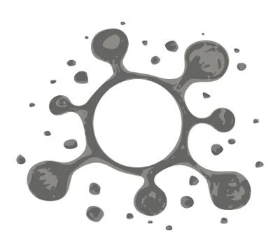 Highlighter Blot Design Element Stock Illustration