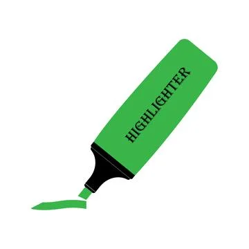 Highlighter icon Stock Illustration