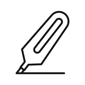 Highlighter Icon Pack Bright Marker Illustrations for School and Office Sup.. Illustrazione stock