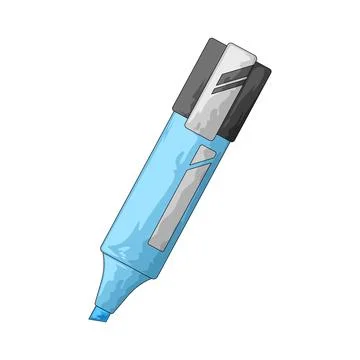 Highlighter illustration Stock Illustration