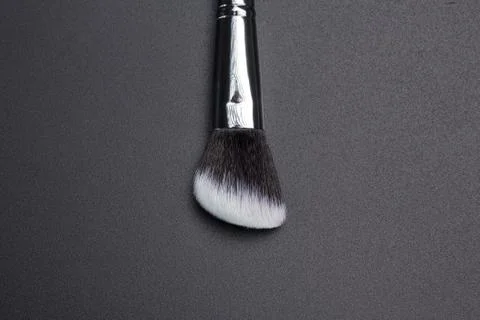 Highlighter make up brush Stock Photos