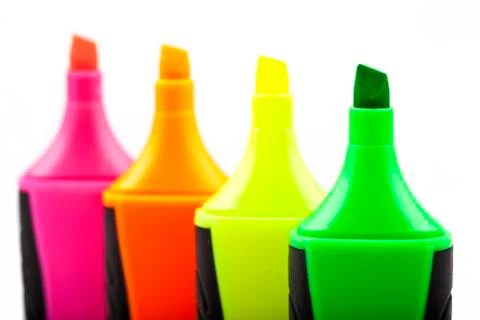 Highlighters Stock Photos