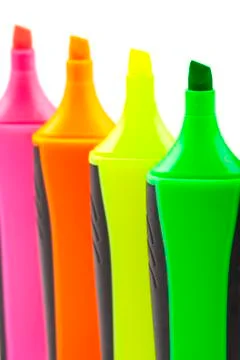 Highlighters Stock Photos