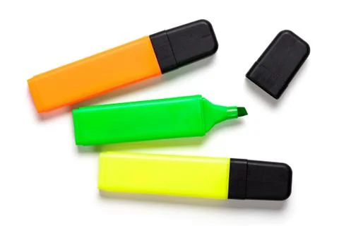 Highlighters Stock Photos