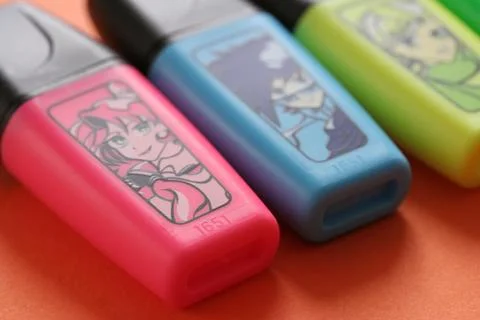 Highlighters Stock Photos