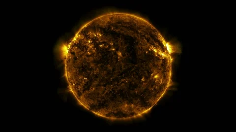 Highlights of 5 years of Solar Observations Stock-Footage 64822462