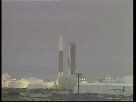 Highlights of programs undertaken by NASA in 1982 including the launch ofƒ Stock Footage 75322796