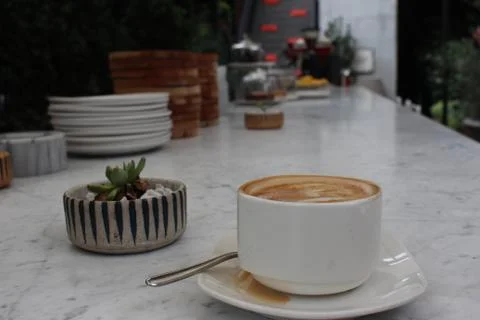 Highline Latte Foto stock