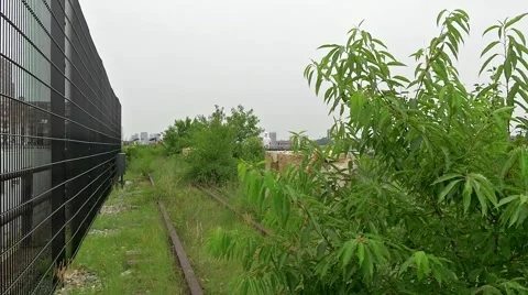 Highline project New York Stock Footage 54807024