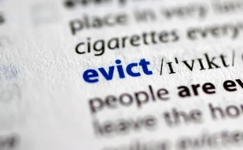 Highlited word in a dictionary Stock Photos