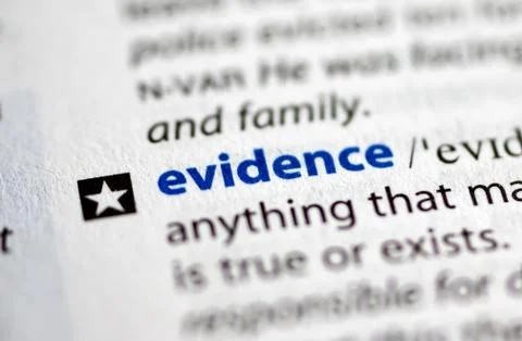 Highlited word in a dictionary Stock Photos