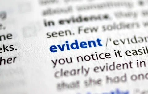 Highlited word in a dictionary Stock Photos