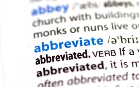 Highlited word in a dictionary Stock Photos