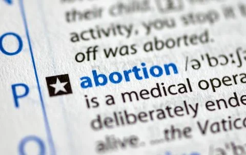 Highlited word in a dictionary Stock Photos