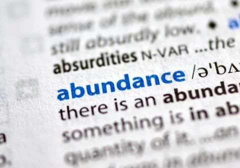 Highlited word in a dictionary Stock Photos