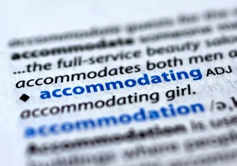Highlited word in a dictionary Stockfoto's