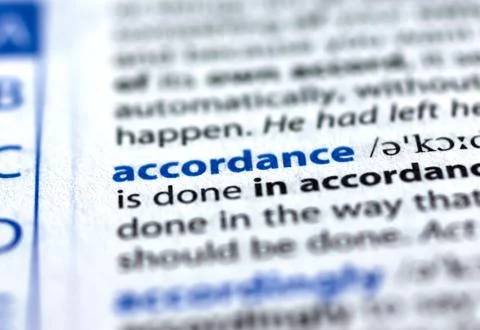 Highlited word in a dictionary Stock Photos