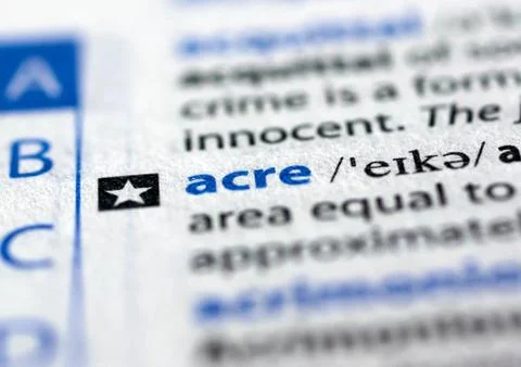 Highlited word in a dictionary Fotos Stock