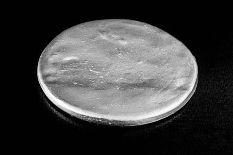 A highly enriched uranium billet. Original and without rotation. The enriched Stock Photos