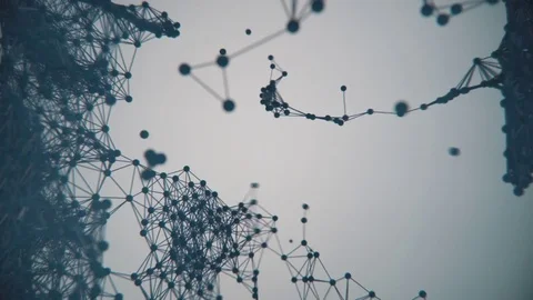 Highly realistic animation of molecular ... | Stock Video | Pond5
