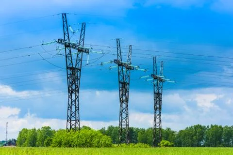 Highly volt a line Foto stock