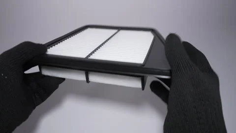 HighQuality Air Filter for Enhanced Engine Performance and Longevity Stock Footage 303814834