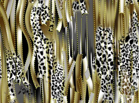 High,Resolution.,Amazing,Fabric,Abstract,With,Tiger,Background,,May,Use Stock Illustration