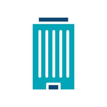 Highrise Building Icon Ilustración de archivo