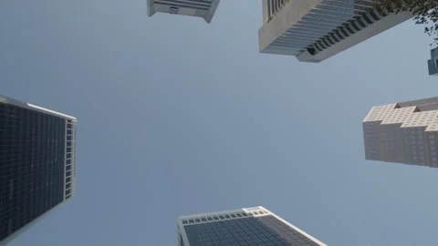 Highrise buildings view Stock Footage 285551757