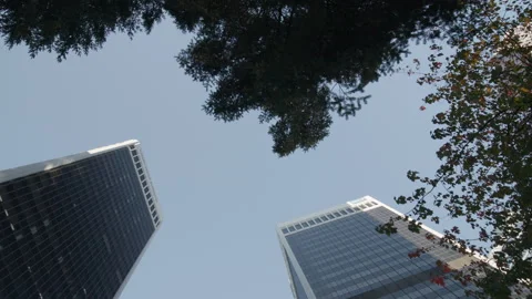 Highrise buildings view Stock Footage 285551955