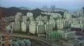 Highrise Condo Buildings And Mountains Busan South Korea HD HD Footage