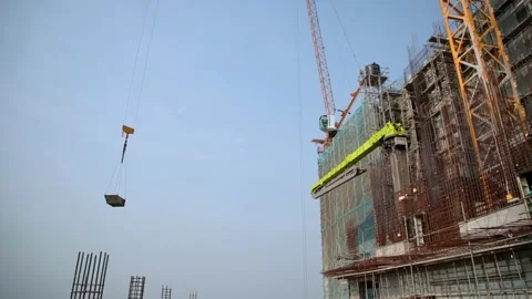 Highrise construction site 1 Stock-Footage 288231052
