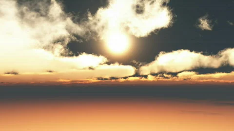 HighSky-HD-NTSC Stock Footage 870618