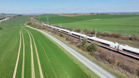 Highspeed ICE train Stock Footage 237643425