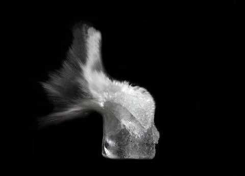 Highspeed Shot - Ice Cube Stock Photos