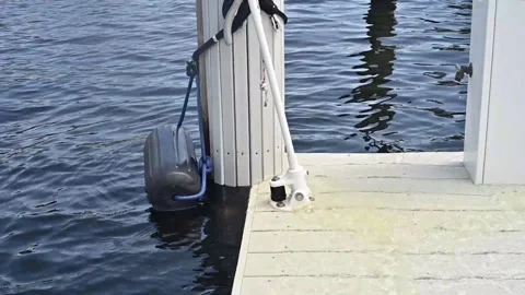 HighTideMarina1 Video stock 150706293