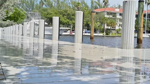 HighTideMarina2 Video stock 150706342