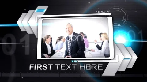 HightTech Displays After Effects stock