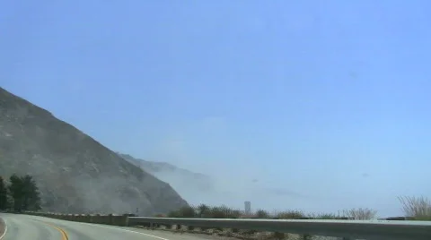 Highway 1 Big Sur POV V7 - HD Stock Footage