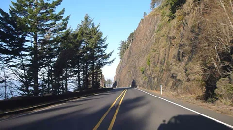 Highway 101 Time Lapse Stock Footage 34259345