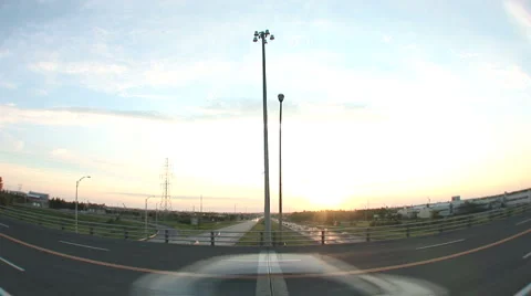 Highway #20 Overpass Stock Footage 6523896