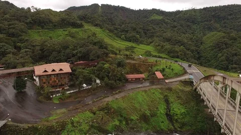 Highway 45 through the Jungle in Ecuador Video stock 90307366